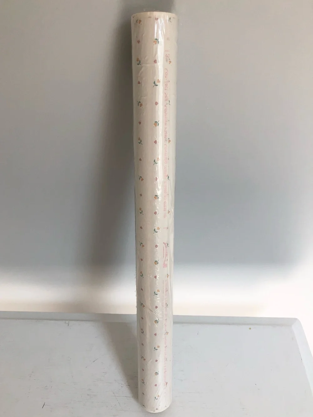 Vtg 1989 Sealed Petite Floral Con-Tact Shelf Drawer Adhesive Jumbo 8 Yard Roll
